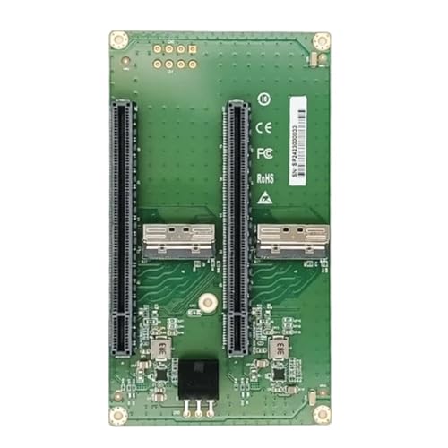 Doble Ranura PCIe 5.0 X16 desde MCIO 8I para Máximo Rendimiento de GPU ATX 7