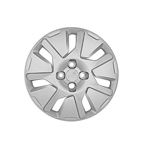 Calota Aro Grid 15 Modelo Gm Spin 15/16 Prata Cubo Padrao Fixacao Parafuso Grid 371Cpptau.