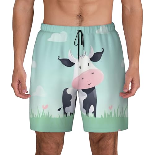 Short de bain homme séchage rapide anti-irritation avec cordon ajustable