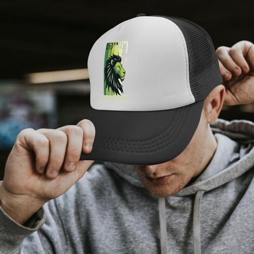 Gorra Trucker Hombre Ositerpz Color Allblack miniatura 6