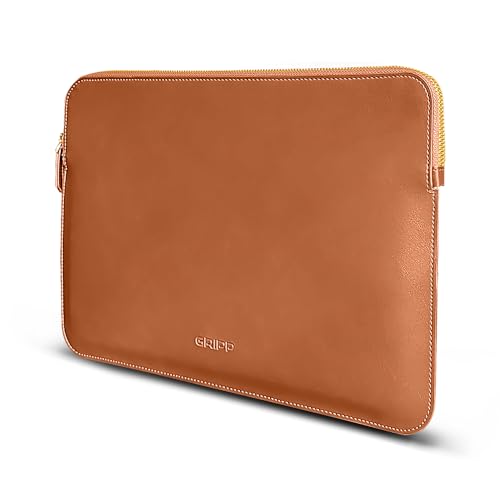 GRIPP® Luxury Premium Leather Laptop Sleeve Bag Case for MacBook ...