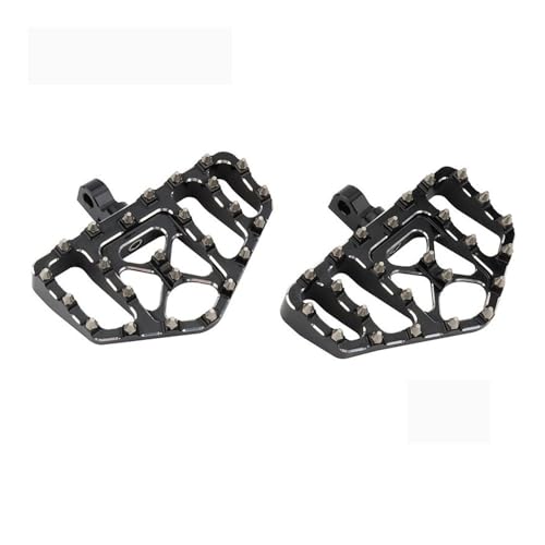 Repose-Pieds Moto MX Jaunes en Aluminium CNC Haute Résistance pour Modèles Touring et Softail