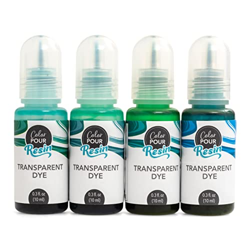 AMERICAN CRAFTS Color Pour DYE 3OZ Trans, Translucent - Cool