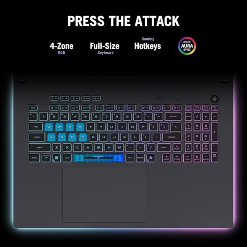 Image of ASUS ROG Strix G18 Gaming Laptop, 18 inch Nebula 16:10 2.5K 240Hz /3ms, GeForce RTX 5060, Intel Core Ultra 9 275HX, 32GB DDR5-5600, 1TB PCIe Gen 4 SSD, Wi-Fi 7, Windows 11 Pro