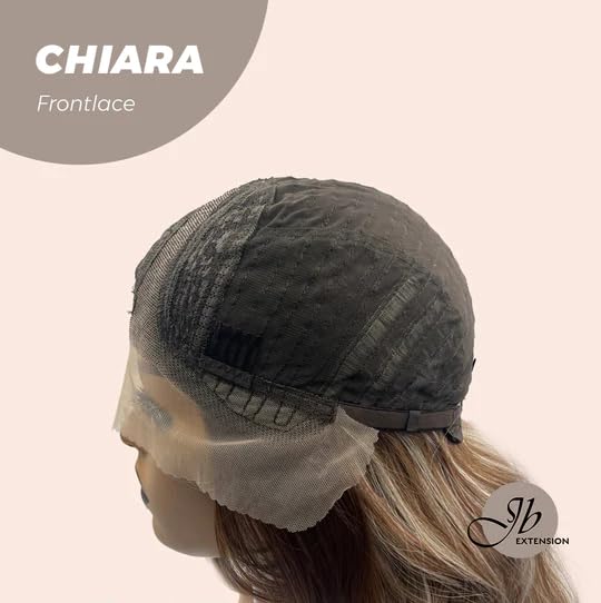 Miniatura 7 de CHIARA - Peluca de encaje frontal de 18 pulgadas con raya lateral, pelucas rizadas para mujer, pelucas sintéticas naturales para uso diario (pelucas