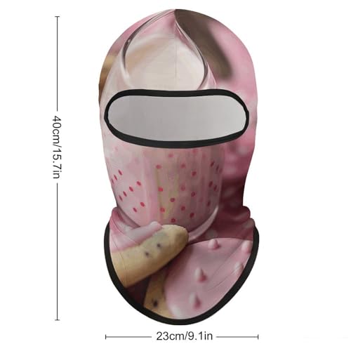 Balaclava para hombre, máscara para esquí y ciclismo, cubreboca térmico para invierno, protección facial y cervical miniatura 2