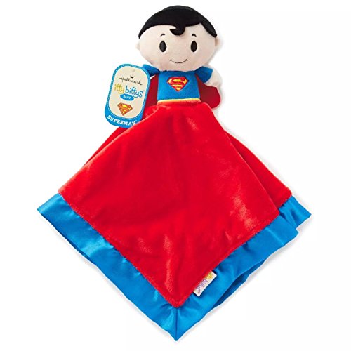 Image of Hallmark Superman Itty Bitty Baby Lovey Blanket