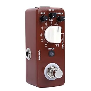 Multiple Modes: The octave pedal features 11 different octave modes, easily switchable to meet diverse tonal creation needs. Precise Tuning: The octave effector is equipped with independent control knobs, allowing separate adjustment of the acoustic,...