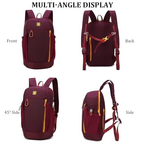 Mochila deportiva ultraligera para senderismo 10L púrpura pequeño miniatura 5