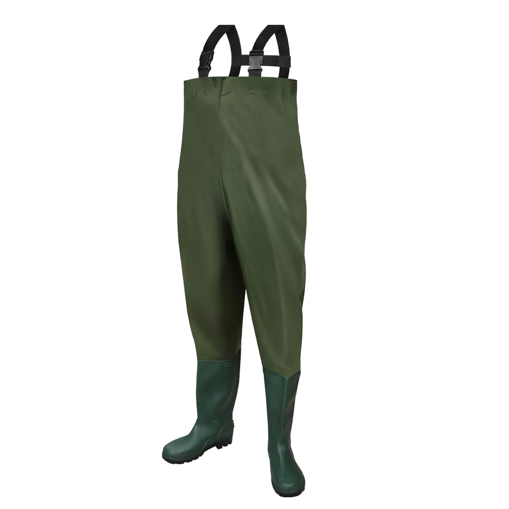 Daromigo Waders homme imperméables PVC 70D néoprène résistant pêche sports nautiques