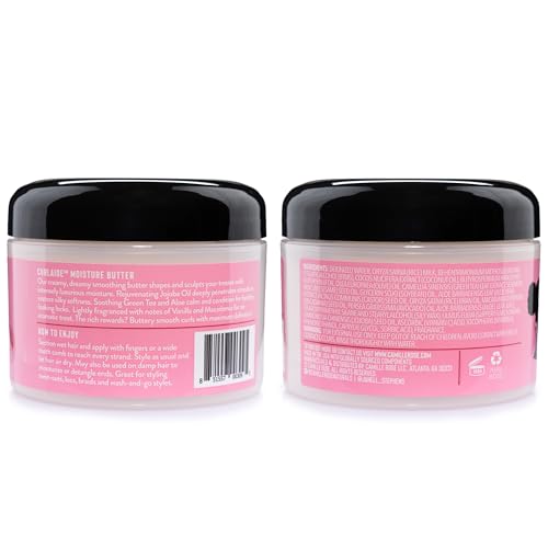 Image of Camille Rose Curlaide Moisture Butter 6-Pack - Curly Hair Cream with Green Tea & Jojoba, Detangler, 8 Fl Oz