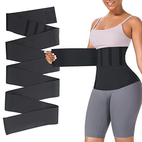 Taillentrainer für Frauen Korsett Taillentrainer Bandage Wrap Jsculpt Fitness Taillentrainer Trimmer Schlanker Gürtel Bauchwickel Gewichtsverlust Alltag Plus Size Schwarz Cover