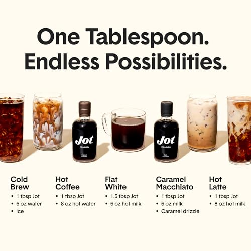 Jot FBM-ORIG-1 Coffee Concentrate (Original) High Caffeine Instant Cold Brew Coffee thumb #4