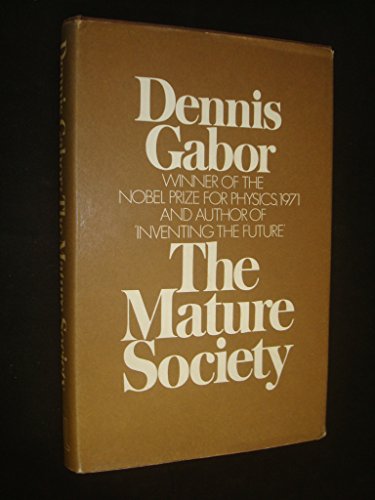 The mature society 0436171007 Book Cover