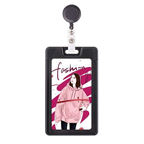 Porte-badge rétractable pour infirmière et étudiante au quotidien