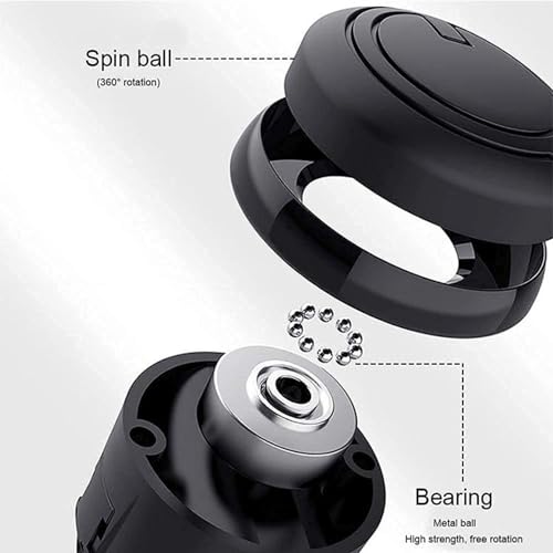 Image of ThAgan 360 (3R Original) Steering Wheel Spinner Knob Universal Power Handle for Cars Trucks | Forklifts Heavy-Duty Bearing Helps Effortless One-Handed Drive and Parking | Reduces Driver Fatigue
