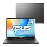 Notebook ASUS Vivobook S14 IA PC, Core Ultra 7, 16 GB, 512 GB, Linux, 14'' Nivel IPS 60Hz, Matte Gray - S3407CA-LY121