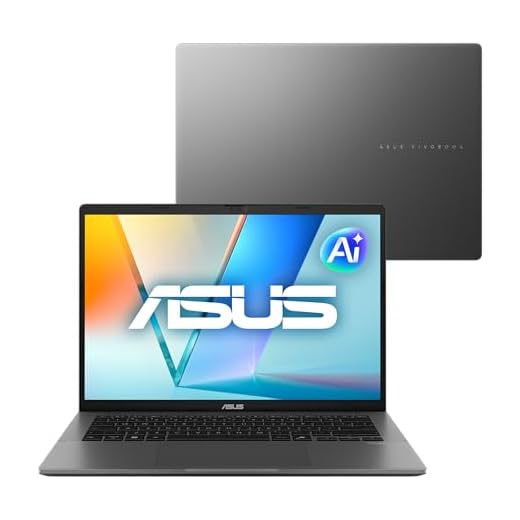 Notebook ASUS Vivobook S14, Intel Core Ultra 5, 16 GB, 512 GB SSD, W 11 Home, 14.0'' FHD, Matte Gray - S3407CA-LY113W
