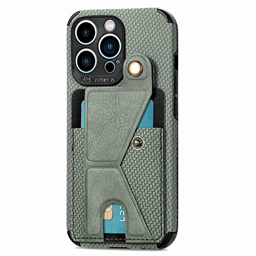 Coque iPhone 12 Mini silicone vert idéale sorties urbaines avec son porte-carte
