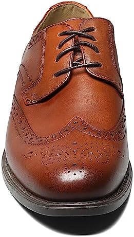 Florsheim Men's, Midtown WingtipToe Oxford Cognac 10.5 M | Image 2
