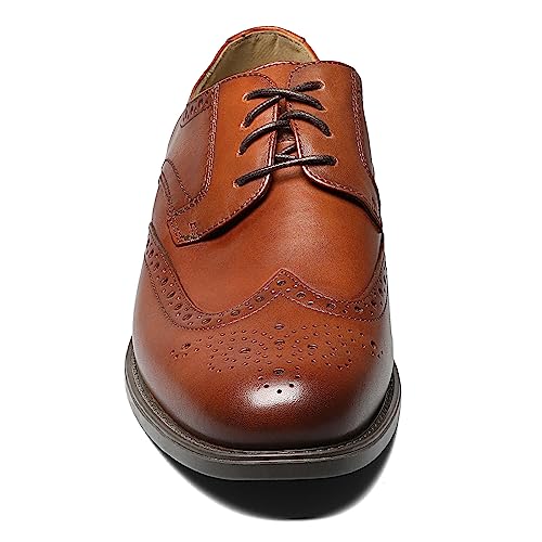 Florsheim Men's, Midtown Wingtiptoe Oxford Cognac #TOP2