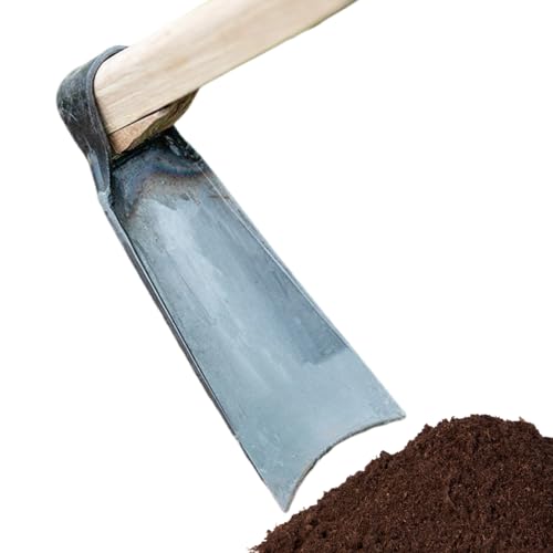 Zappa Da Giardinaggio | Strumento Di Artiglio In Acciaio Al Carbonio Resistent,Zappe per Giardinaggio | per Scavare Terreno Piantare Irrigazione E Rimuovere Radici In Giardino Esterno