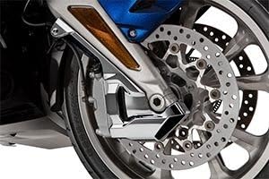 2018 HONDA GOLDWING CHROME FRONT CALIPER COVERS 08F73-MKC-A00