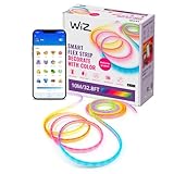 WiZ Connected Neon Smart Flex Strip, 32.8 ft (Two 16.4ft Flex LED Strips), 16 Million Colors, Shades of White, RGBIC Lighting, Connects to Wi-Fi, Voice/App Control