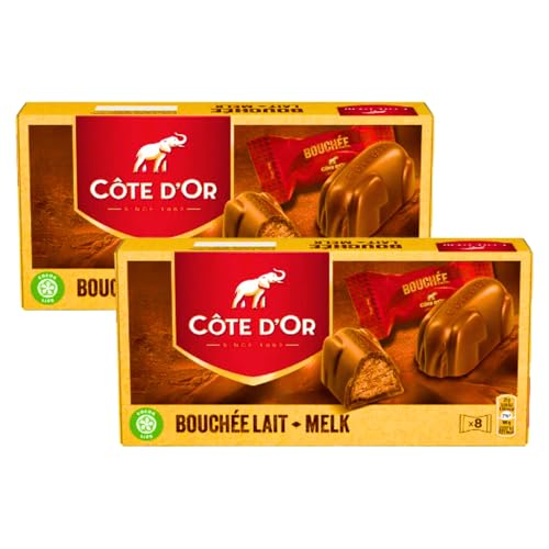 Cote Dor Milk Chocolate Bouchees Gift Pack 8X25G (2 Packs)