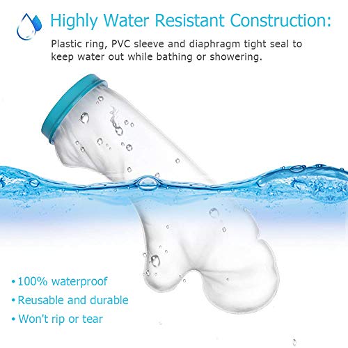 image for DOACT Waterproof Arm Cast Cover for Shower Bath, Reusable Cast Protect