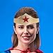 WUYLKZT Halloween Woman of Wonder Costume Accessories Cosplay Set: Gold Tiara, Belt, wrist bands, 3 Meters Lasso