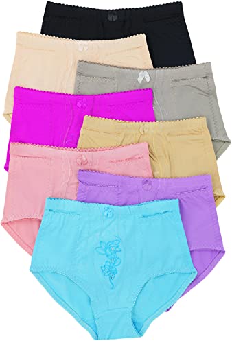 Tobeinstyle Women's 6-Pack Highwaisted Side Pocket Girdle - Assorted - Xl #TOP1