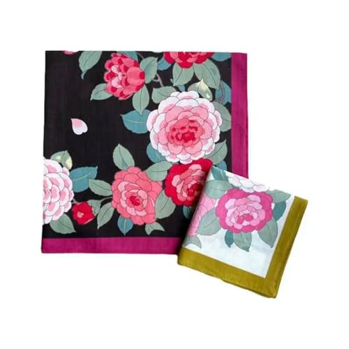 Hijab Carré Floral et Mouchoirs Poche pour Vos Sorties Printanières