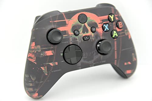 Image of Hand Airbrushed Fade Custom Controller Compatible with Xbox Series X /S & Xbox One (Series X /S Digital Skull)