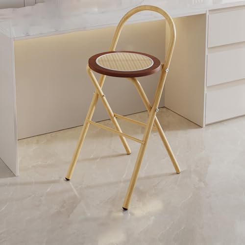 Stoolzfaid Taburetes Plegables para Mostrador Bar,Taburetes De Cocina Alti Plegables,No Requiere Montaje,Confort,para Cocina,SalóN,Comedor Y Restaurante(Carga máxima 90 kg)