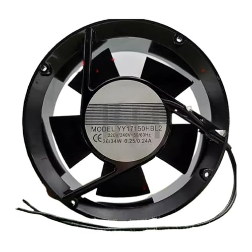Ventilateur AC 220V 17150 YY17150HBL2 pour boîtier industriel - 2