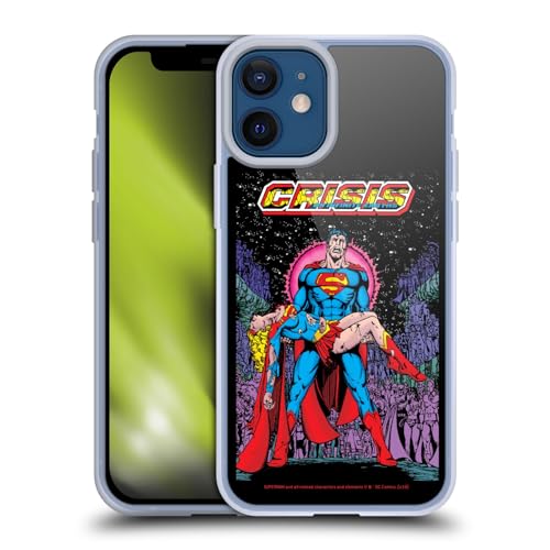 Carcasa Superman iPhone 12 Mini funda silicona para fans de cómics