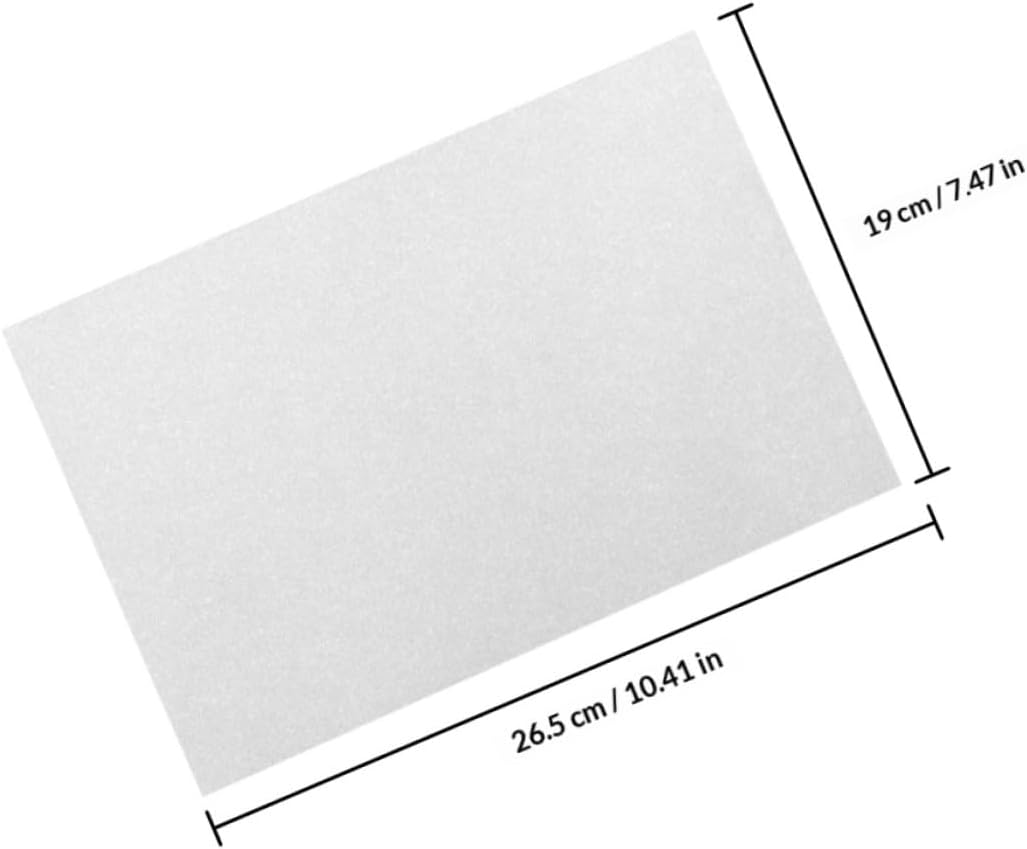 OFFSCH Tracing Paper for Drawing and Handwriting Practice, Translucent 16k Copy Transfer Paper 500 Sheets (5 Packs) for Calligraphy and DIY Crafts