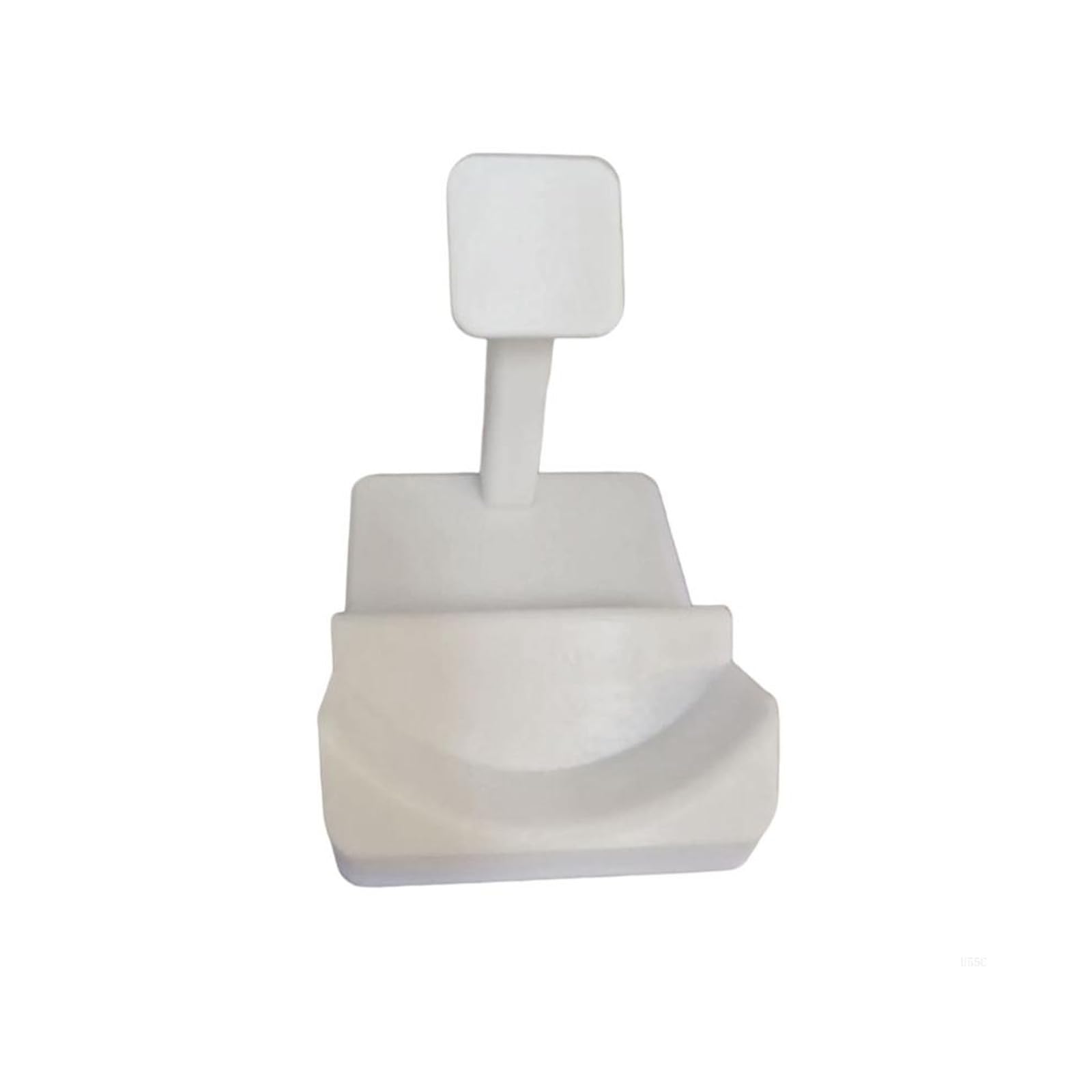 Kalttoy White Anti-Slip Display Stand With Wide Base, Space-Saving Abs Design For Retail Exhibits & Studio Photography Setups Computer Accessories Organizers