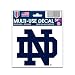 NCAA Notre Dame Multi-Use Decal, 3" x 4"