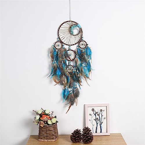 Attrape-rêves indien turquoise le cadeau idéal pour chambre bébé - 6