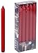 Produktbild 10 Classic Red Dinner / Table Candles - 24cm - 8 Hour Burn - Non Drip by Spaas