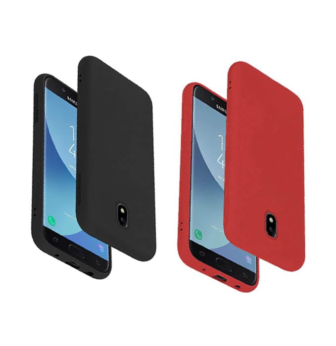 Custodia in silicone liquido compatibile con Samsung Galaxy J330, antiurto, antigraffio, con protezione completa, colore casuale OPW11