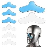 CPAP Nasenpads 8 Stück Cpap Nasenbrücke für Masken Universelle Passform Nasenpolster Cpap Zubehör Schützen Sie Ihre Nase und reduzieren Sie gleichzeitig CPAP Maskenlecks