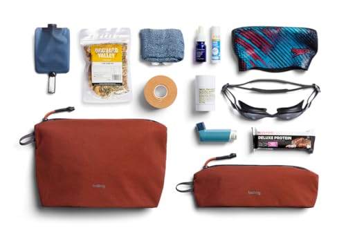Image of Bellroy Lite Pouch Duo (Lightweight Pencil case and Pouch) - Clay