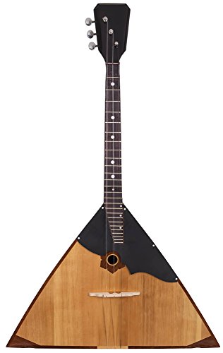 Russian balalaika made by hand using old technologies. Extra string as a gift. The best model from the Russian factory leading its history from the early 20th century. Doff factory