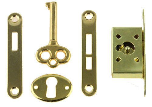 Moon Daughter Lock Box Key Plated Gold Plated Jewelry Box Lock Set Mortise