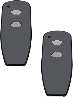 YANHUNING M3-2312 Garage Remote Compatible with 315MHZ Remote,2 Keys Garage Door Remote Controller,(Pack of 2) Durable Easy Install