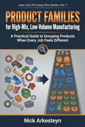 Product Families for High-Mix, Low-Volume Manufacturing: A Practical Guide to Grouping Products When Every Job Feels Different (Lean Line Pro Deep Dive Series Book 1)