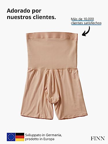 Abdomen más plano al instante usando este boxer de compresión de algodón 5